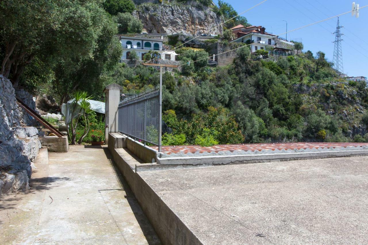 "Casalena" Villa A Furore Amalfi Coast Con Grande Terrazzo E Vista Sul Mare Exterior foto